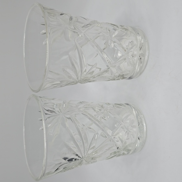 Anchor Hocking Other - Anchor Hocking Vintage Glasses Early American Precut Glass Set of Two